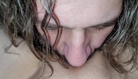 He licks me till i cum. He cums deep inside my pussy.