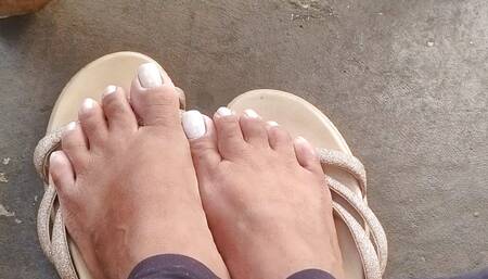 Feet on Street