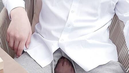 The slut housekeeper in room service!seduces the hotel waiter to have her pussy fucked and creampied without a condom!