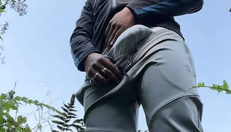 Hot Male Masturbate Outdoor and Shoots Huge Cumload - 100% Original