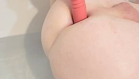 Ginger Twink Fucking Himself! Double Penetration!Left GAPING !