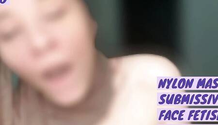 Cover my nylon face teaser