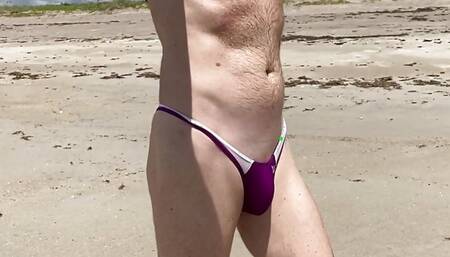 Purple bikini