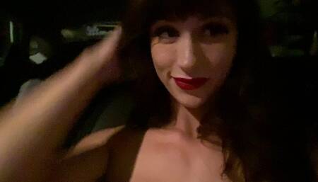 Presley Dawson Gets Cum All Over Her Back Seat
