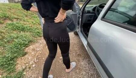 Revving with my smelling night slippers