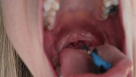 Tiny on my wet tongue