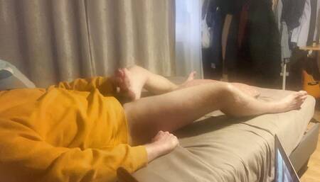 I jerk off my cock