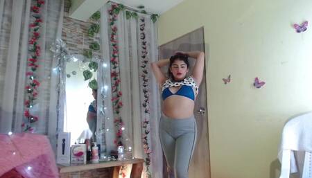 Cute 18 Year Old Girl Does a Striptease in Front of the Camera Cute 18 Year Old Girl Does a Striptea
