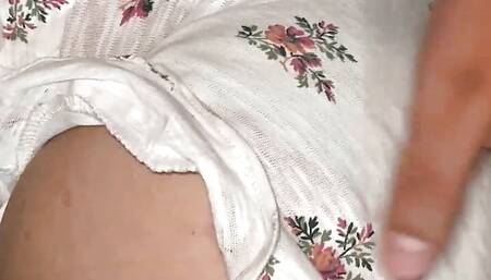 I found my cousin almost naked in my room, I can't miss this opportunity, little cousin, today you have a dose of cock and milk.