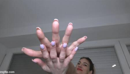 comparing body parts between two sisters