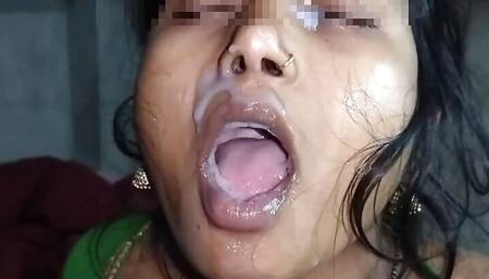 Cum in mouth ???? Eating Cum