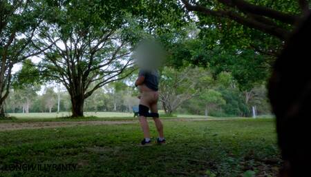 Straight guy goes flashing cock in public dares