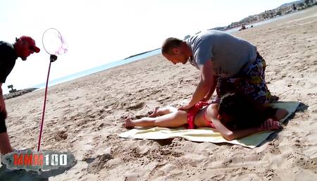 Deep anal fucking with a French arab whore : Samia Christal