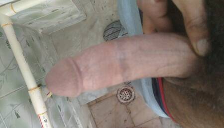 Delhi Boy Masturbating big cock