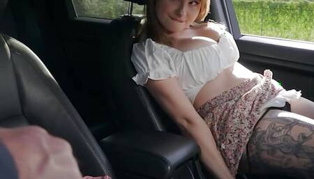 Brandy Renee Swallows The Tow Truck Driver's Dick To Convince Him To Give Her Car Back - REALITY KINGS