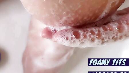Bathroom tits and foam play teaser