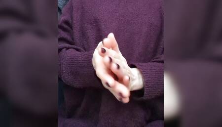 Soothings hand motions ASMR video