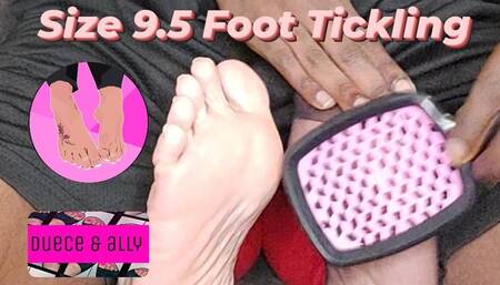 Size 9 Foot Tickling