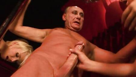 Angels and devils getting their cunts fucked in a hardcore orgy