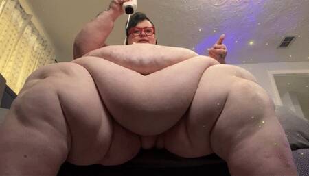 Fat & Horny Masturbation Struggle HD