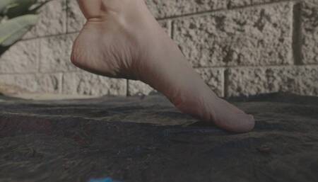 Giantess Feet Crushing Fruits and Free Range Eggs Part 3