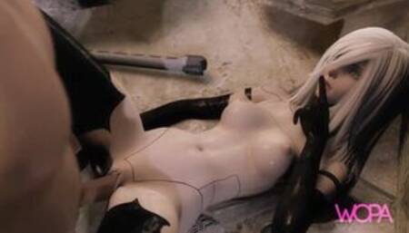 [WOPAadult] - YORHA A2 FUCKING WITH RIVALS ( 3d Porn + HD )