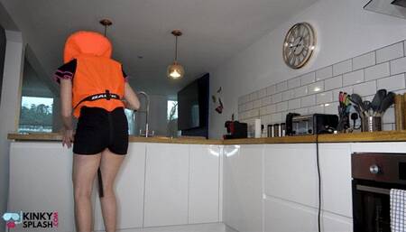 Lifejacket and Rubber Glove Wank