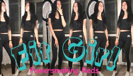 Fit Girl Powersmoking Reds