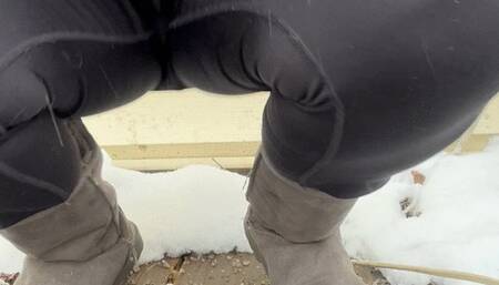 Snowy Outside Piss