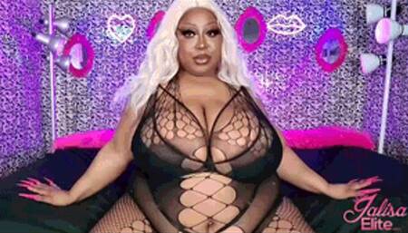 Growing BBW Curves in Fishnet JOI (MP4 Version)