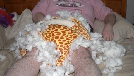 Ripping into a Squishmallow to Wear