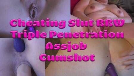 Fat Cheating Wife DV and Assjob