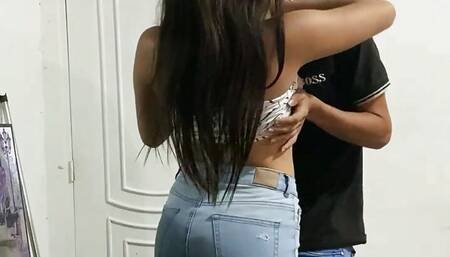 Customer fucks me in the store where I work for money