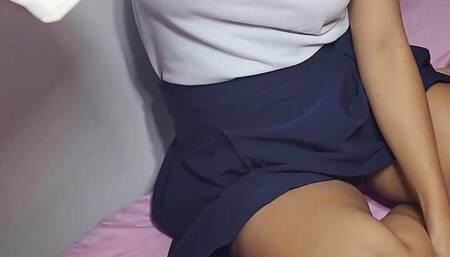 Stepbrother and stepsister know how to fuck hard when they are alone at home