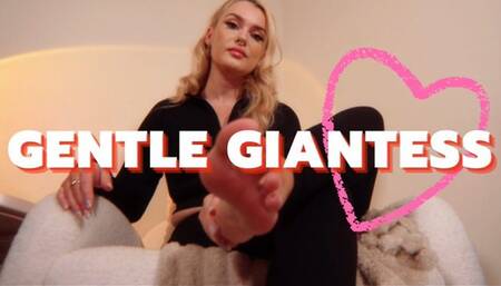 Gentle Giantess Tiny Man POV