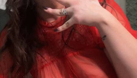 I smoke a cigarette before to go to bed