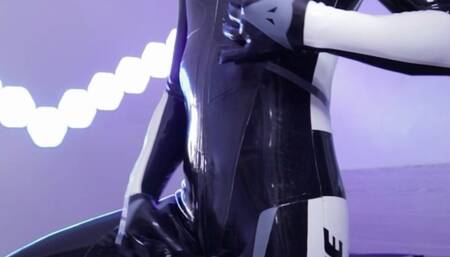 PLAYING IN BIKER RUBBER [Gay Rubber, Gay Latex]