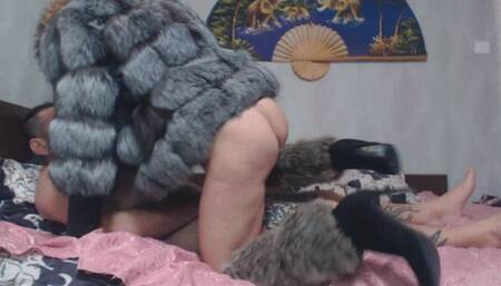 fur fetish, femdom ,pussy fuck ,cum in pussy