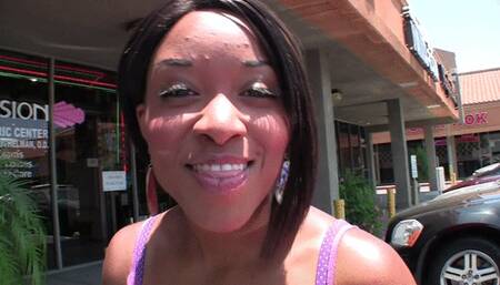 Schwarze Lady kennengelernt