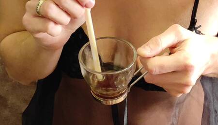 Cum in Coffee