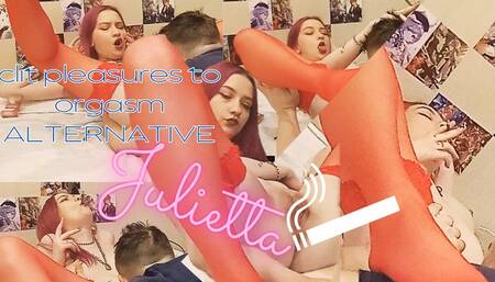 Clit pleasures to orgasm (alternative)