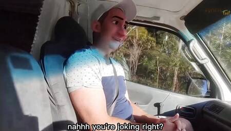 Step Gay Dad "the Hitchhiker" - Roadside Rendezvous