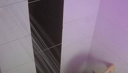 Lizz Lilith - Shower dildo blowjob