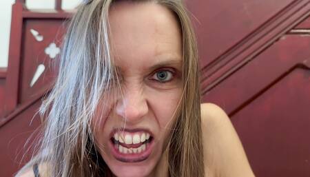 Wild Dildo Biting Gnawing