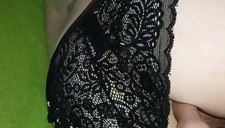 Fingering and fisting hot wire after wake up