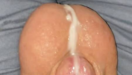 Me and my tiny cock precum lava flow