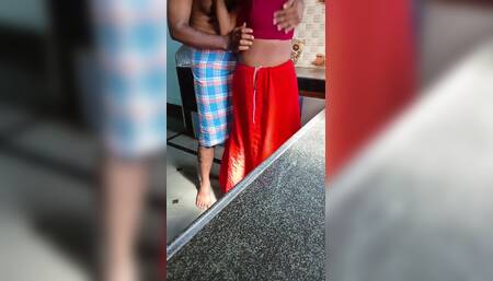 Indian Housewife Fucked Hard in Kitchen