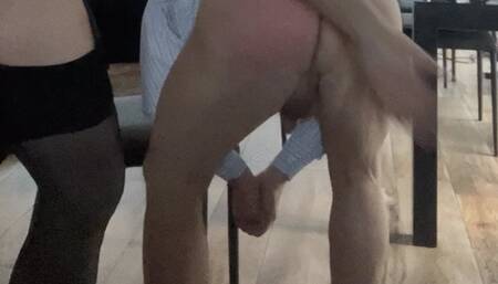 A great OTK spanking