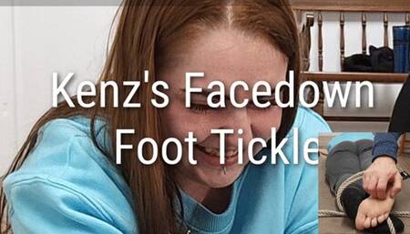 Kenz's Facedown Foot Tickle