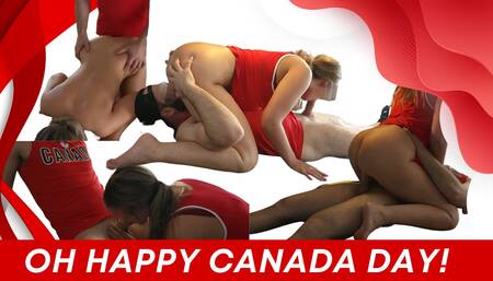 Sexy Hot Teacher got fucked really well by her neighbor on Canada Day